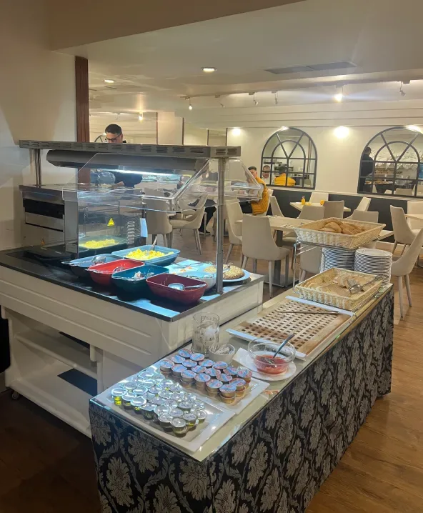Breakfast buffet