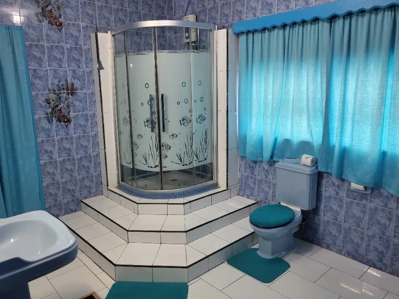 Family room bathroom