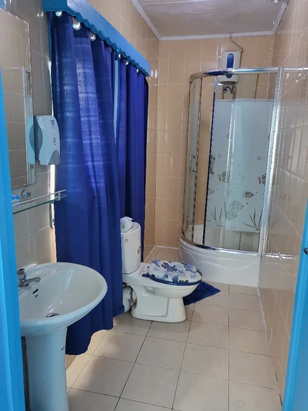 Standard room bathroom
