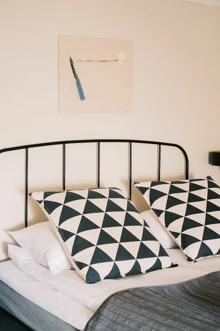 Cama de la habitación Siska.