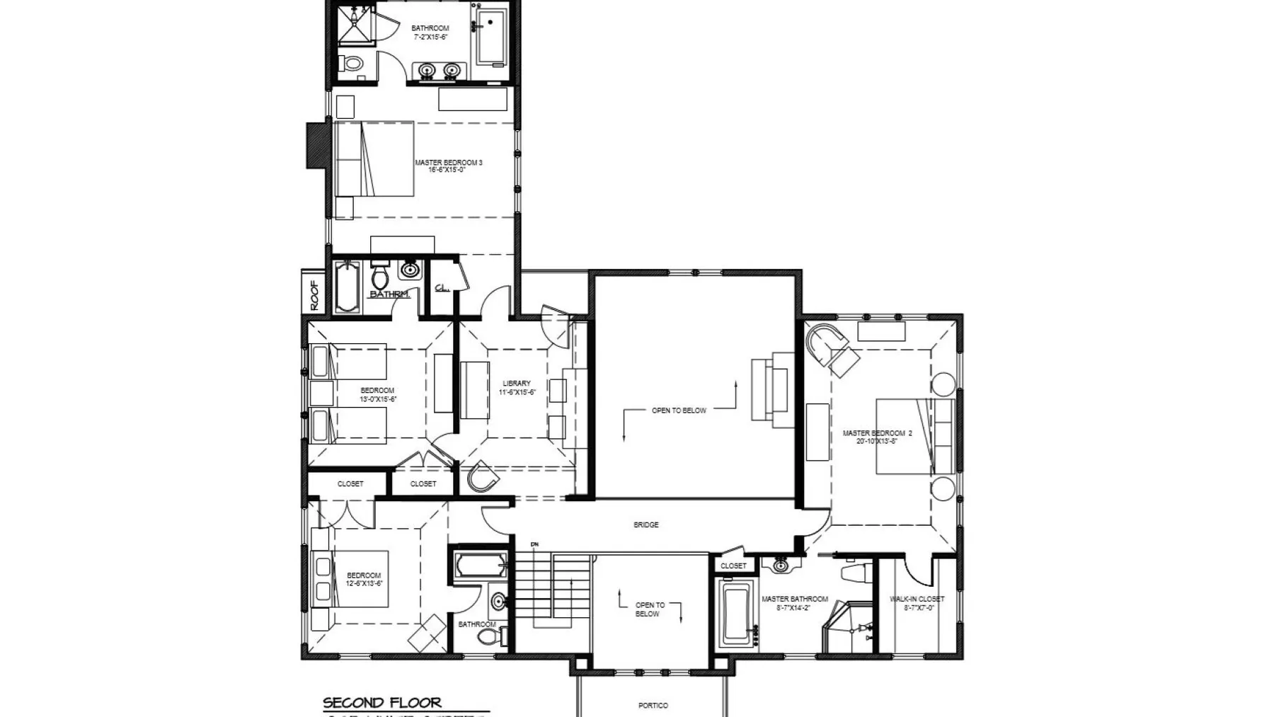A second-floor apartment floor plan shows the rooms, hallways, and central living area.