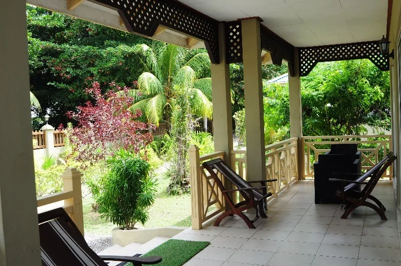 Interior de la casa de dos dormitorios