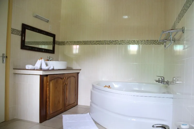 Baño de la casa de tres dormitorios