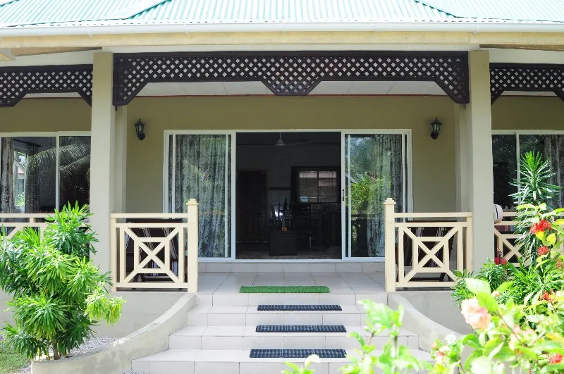 Exterior de la casa de dos dormitorios