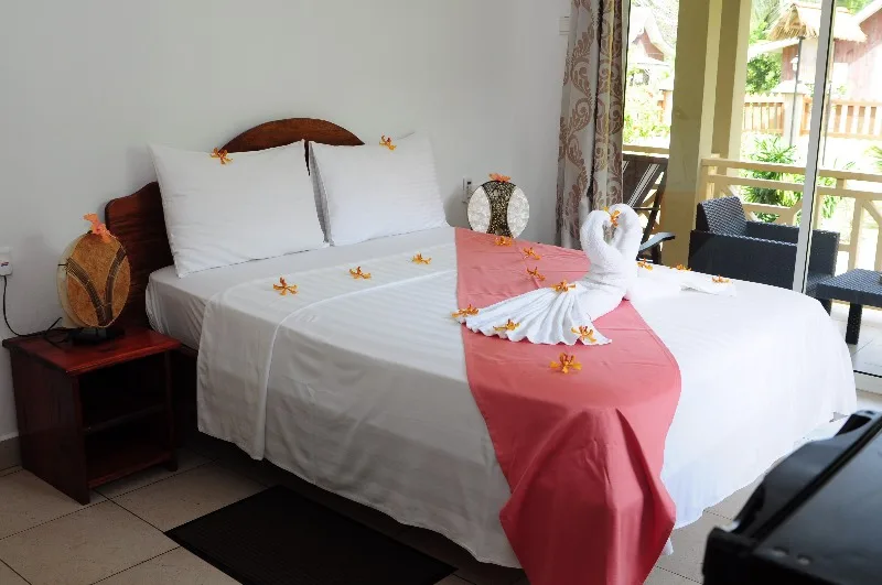 Interior de la casa de dos dormitorios