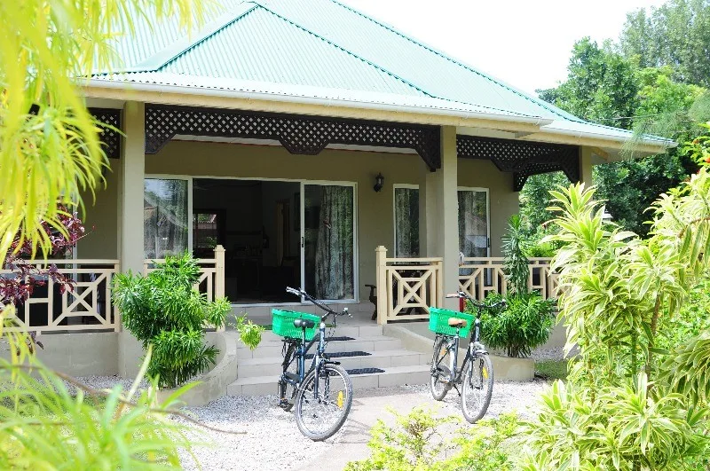 Exterior de la casa de dos dormitorios