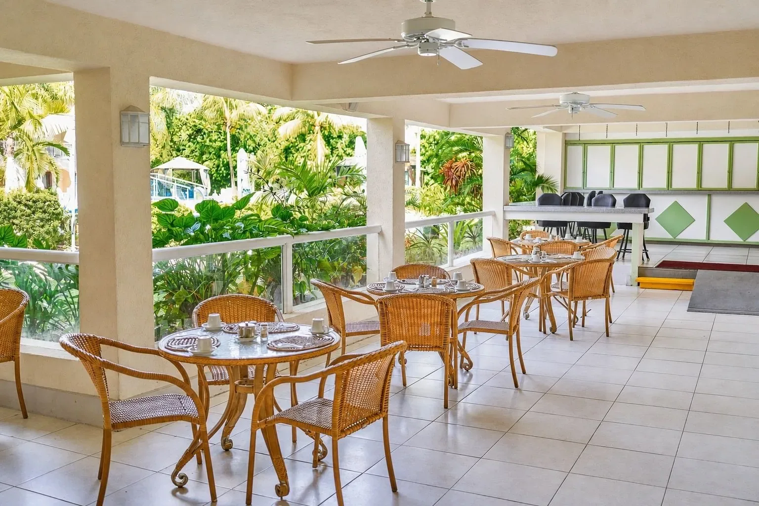 On-site restaurant and bar