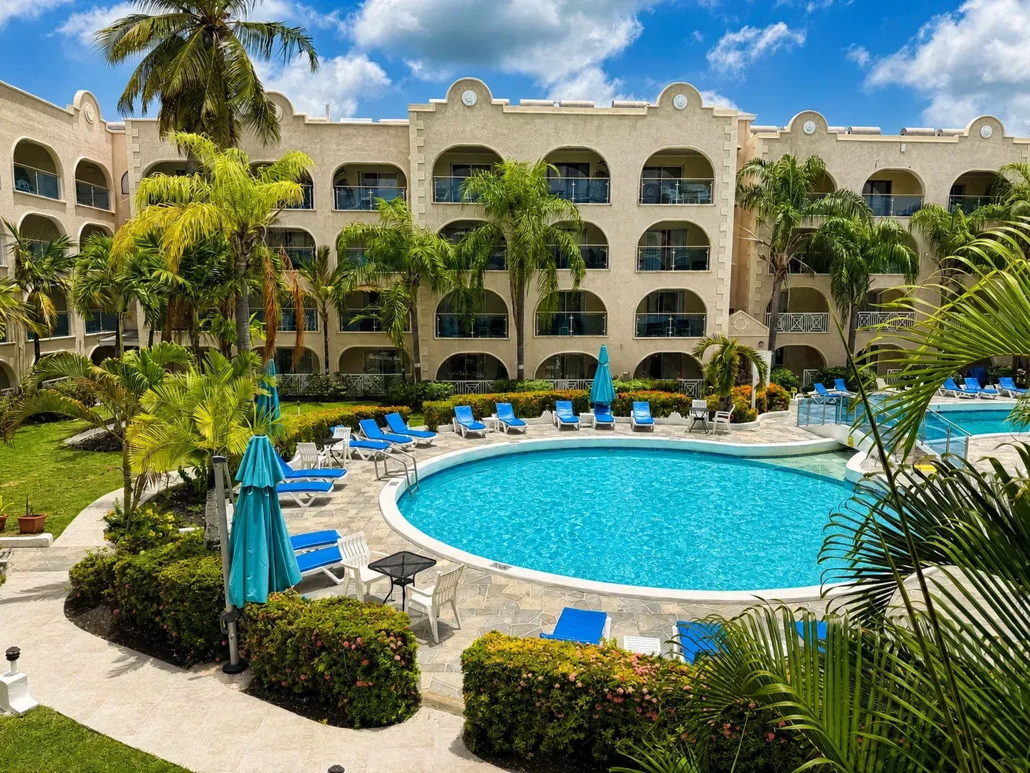 Hotel swimming pool