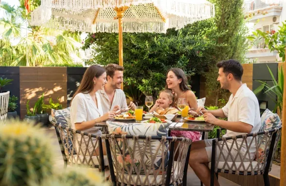 Vista del hotel