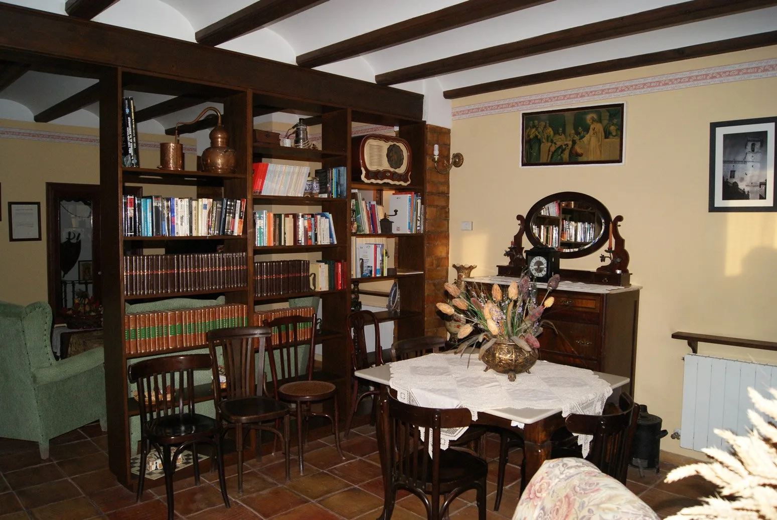Dining and sitting room