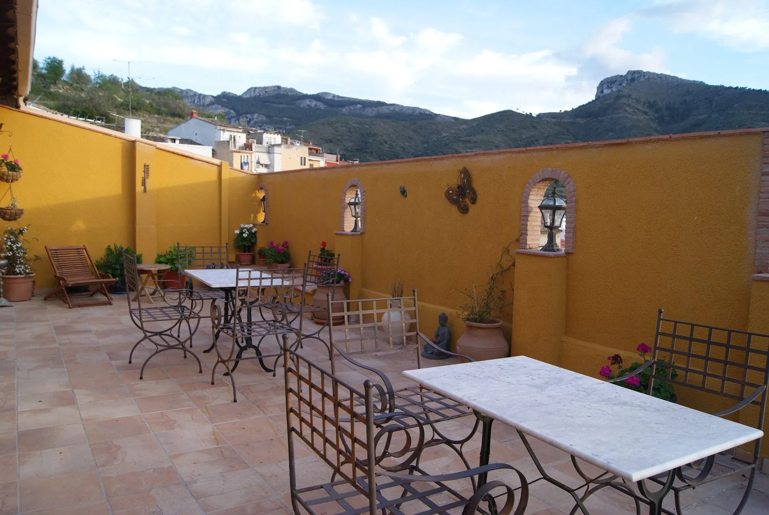 Private balcony