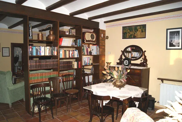 Hotel lounge