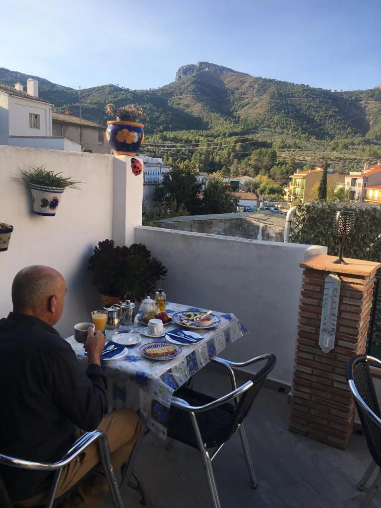 Hotel terrace
