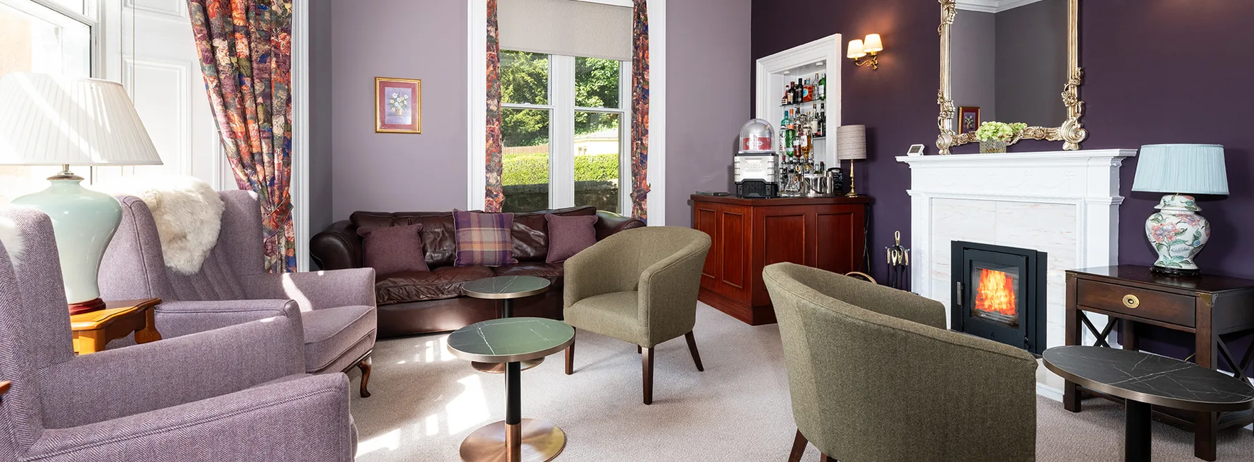 Hotel lounge