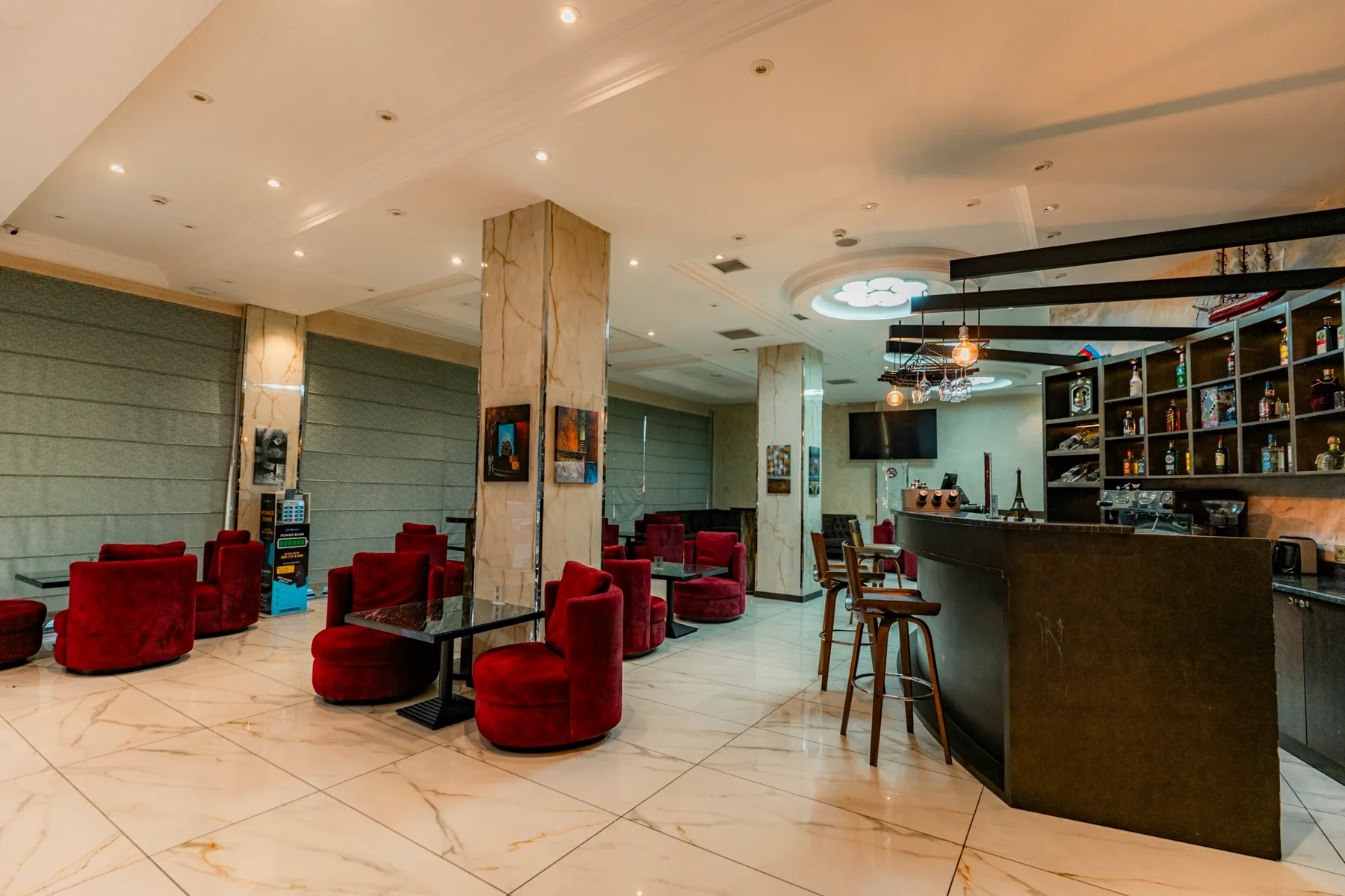 Vestíbulo del hotel