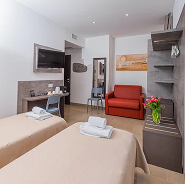 Habitación del Hotel Repubblica