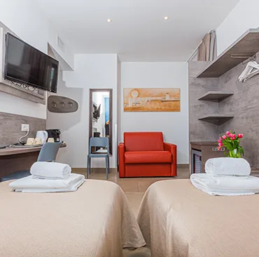 Habitación del Hotel Repubblica
