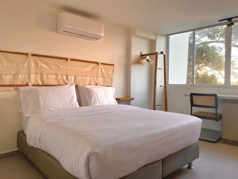 Chic 2BR w/ Balcony n AC in Bocagrande
