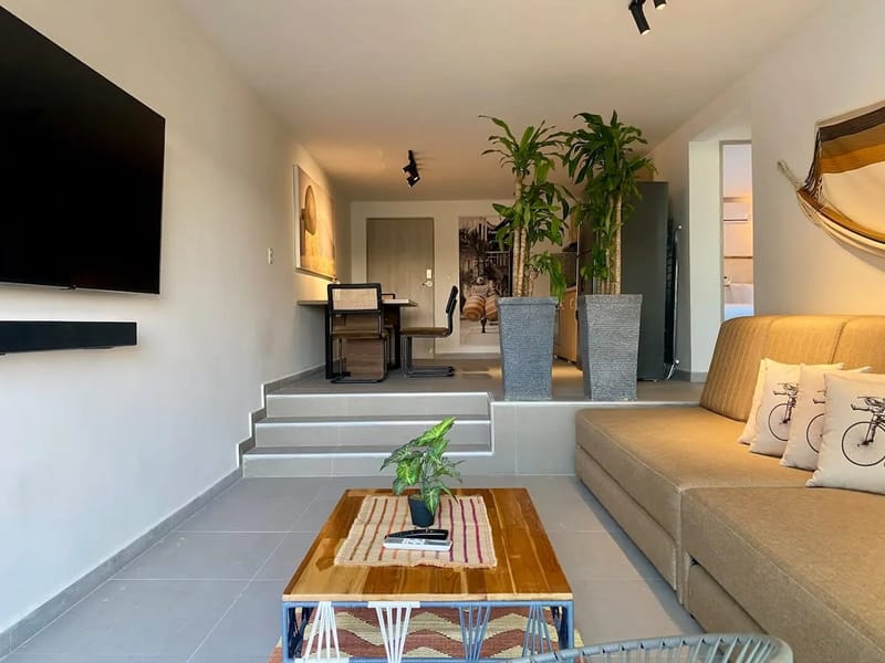 Chic 2BR w/ Balcony n AC in Bocagrande
