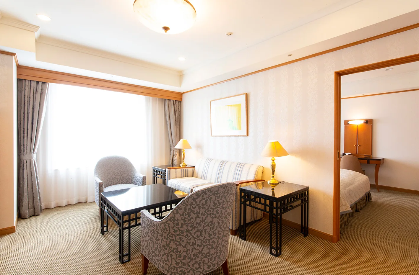 Triple room floor plan