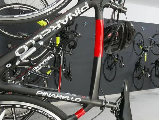 Bike hire and bike station