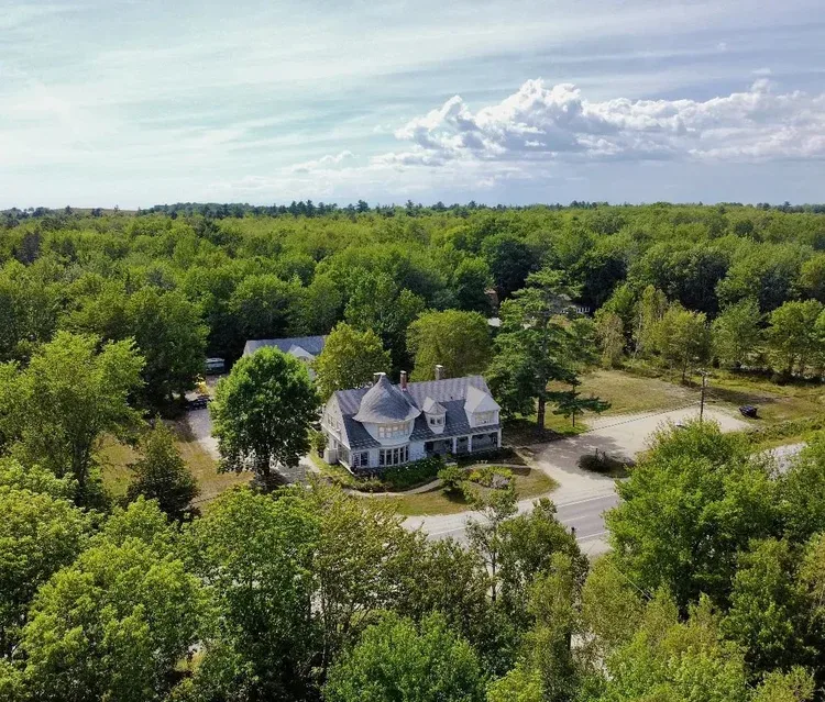 Aerial view of Barncastle