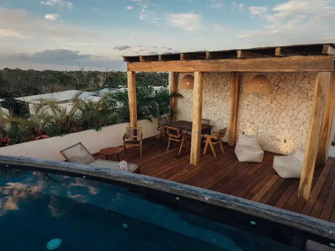 Bright 1BR Apartment with Pool in Tulum