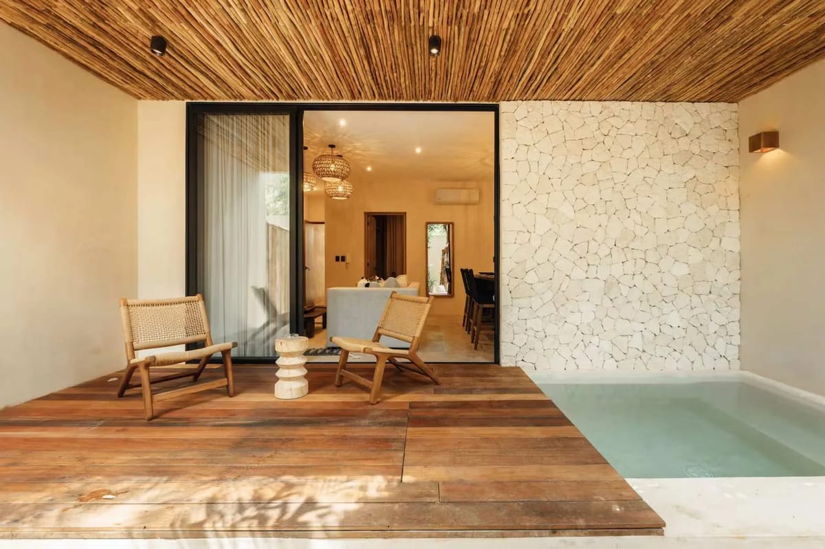 Bright 1BR Apartment with Pool in Tulum