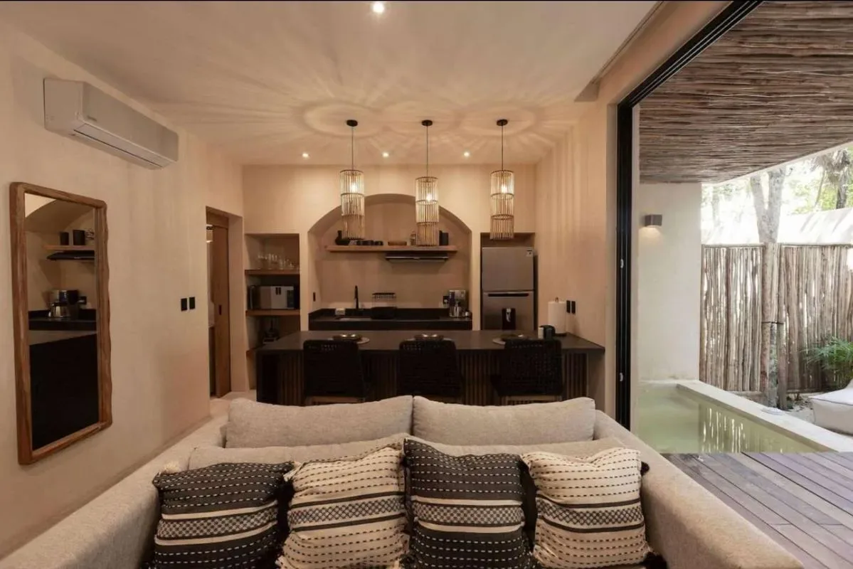 Bright 1BR Apartment with Pool in Tulum