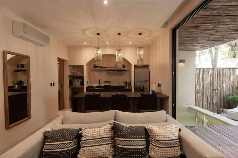 Bright 1BR Apartment with Pool in Tulum