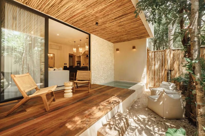 Bright 1BR Apartment with Pool in Tulum