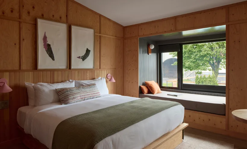 Hotel rooms and studios