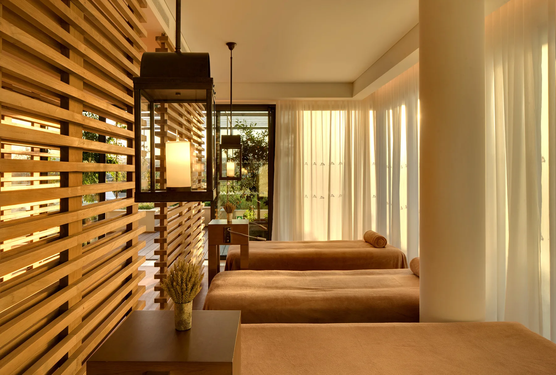 Spa relaxation lounge
