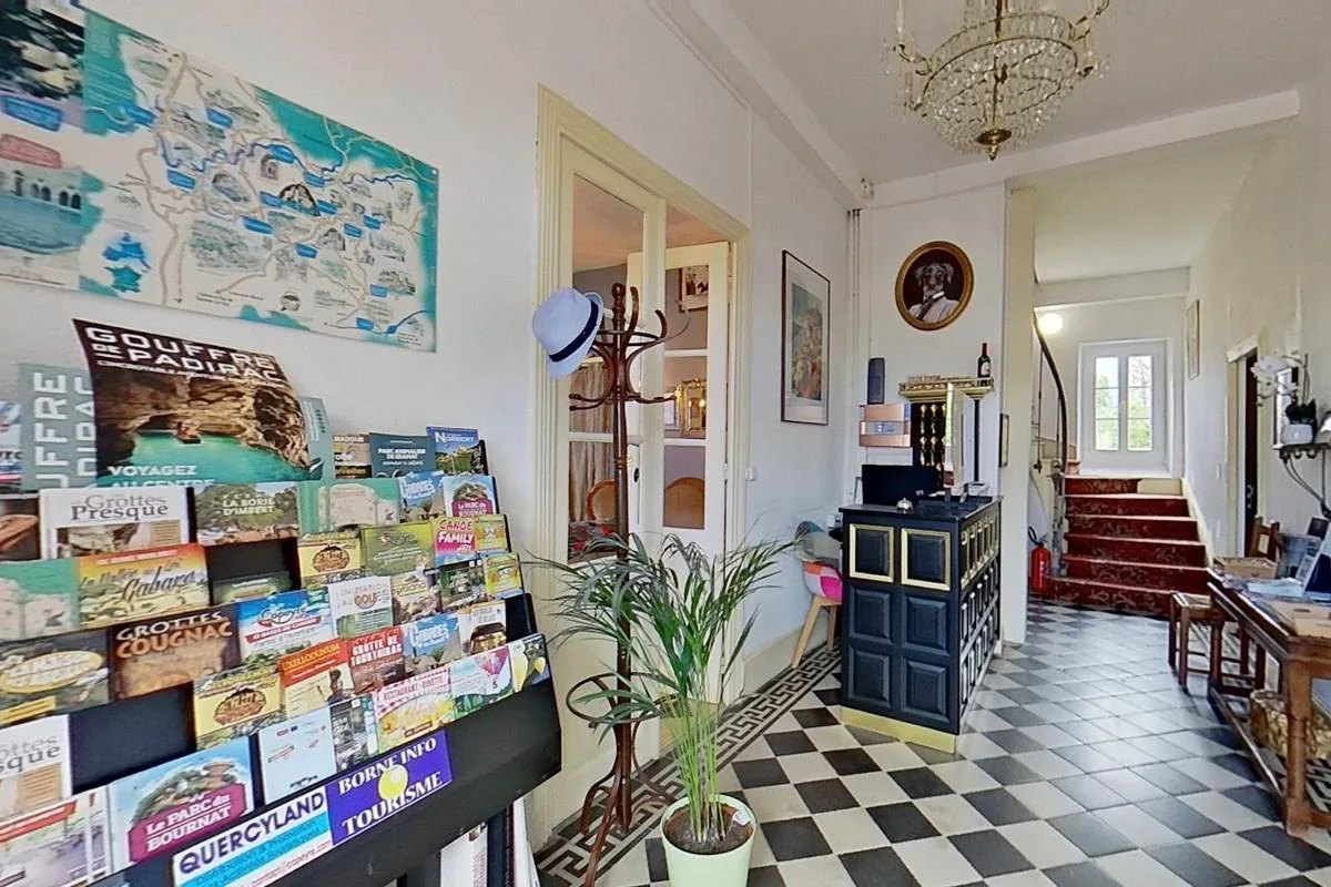 Reception area