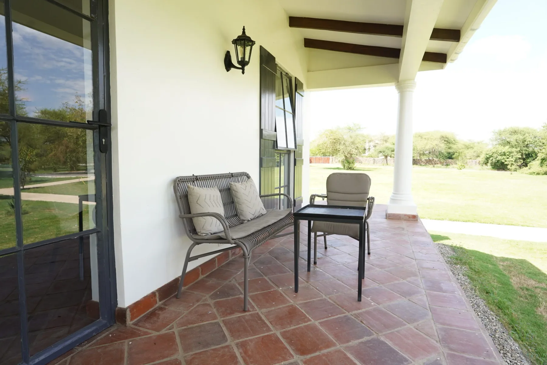 Habitación con vistas a la piscina