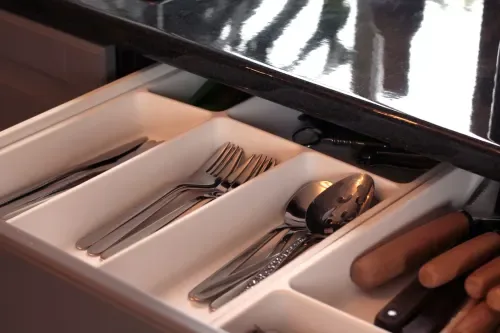 Nomad Nest kitchen drawer