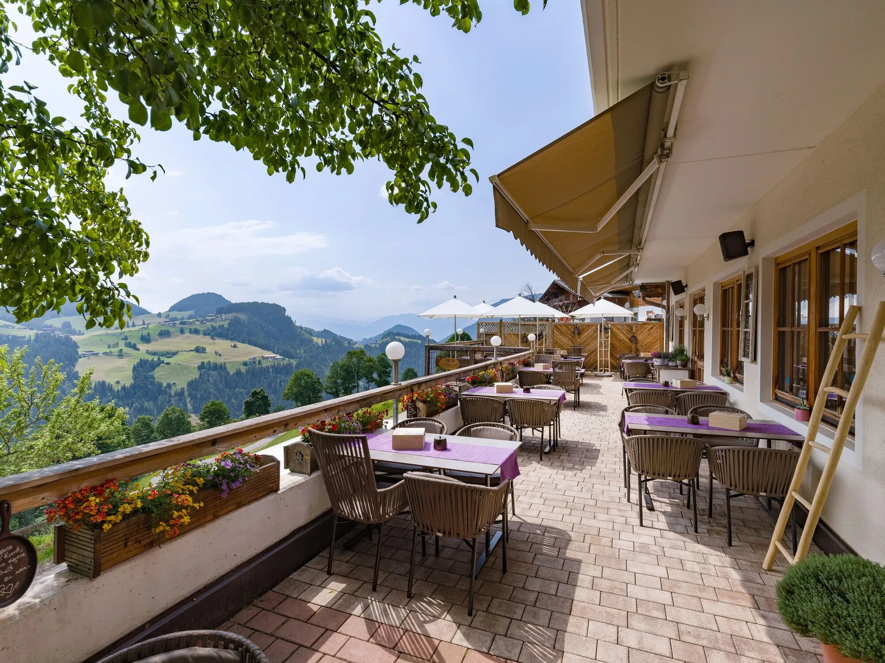 Terraza del hotel
