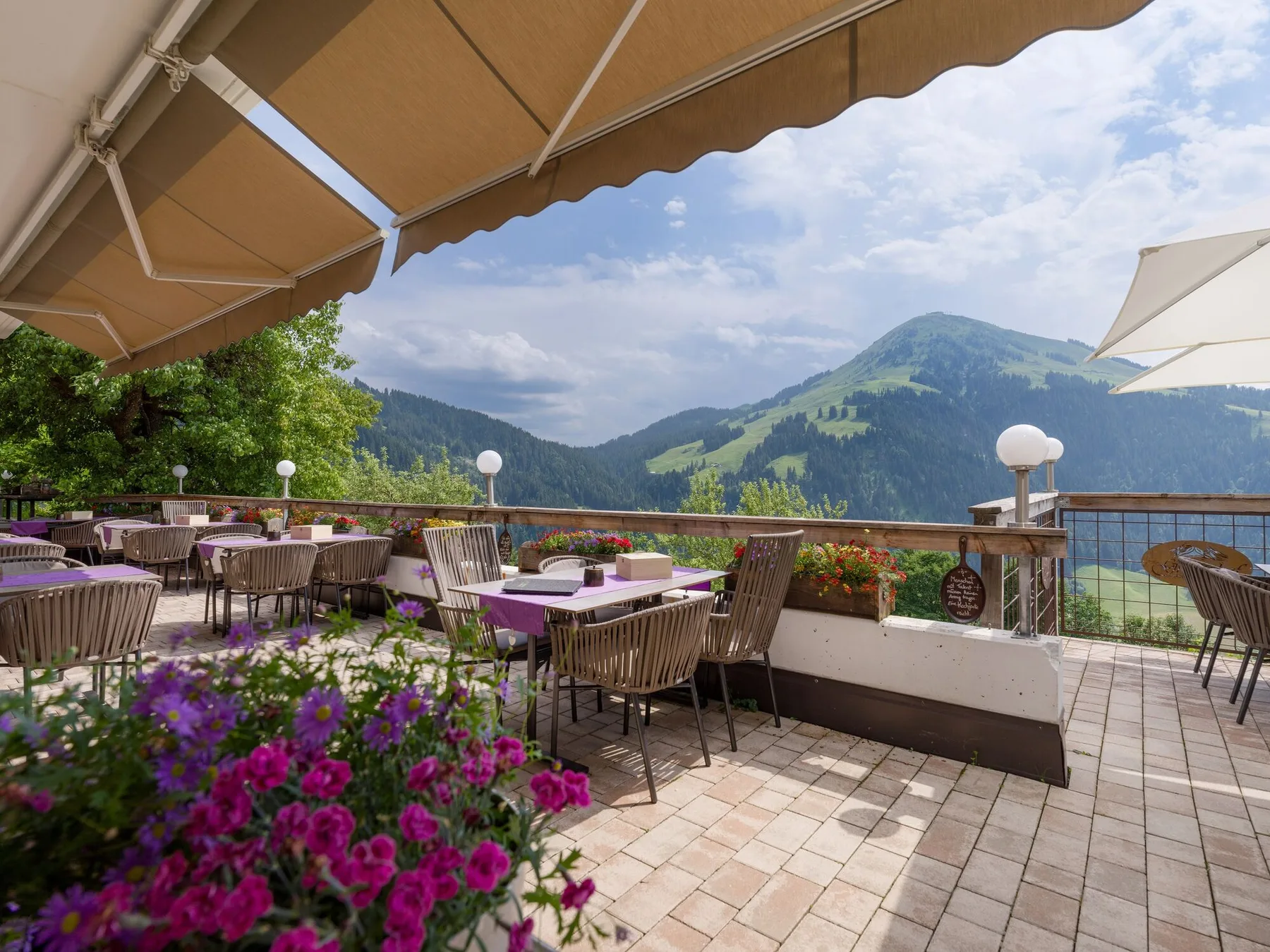 Terraza del hotel