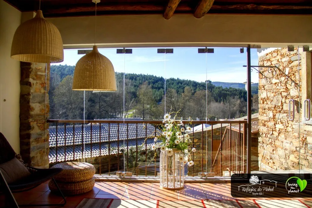 View from a room balcony