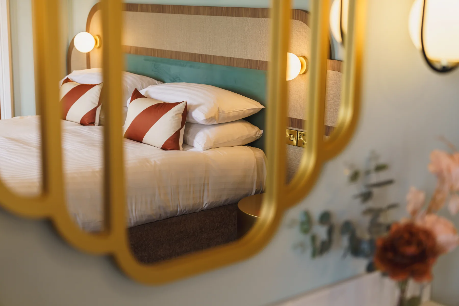 Interior de la habitación del hotel