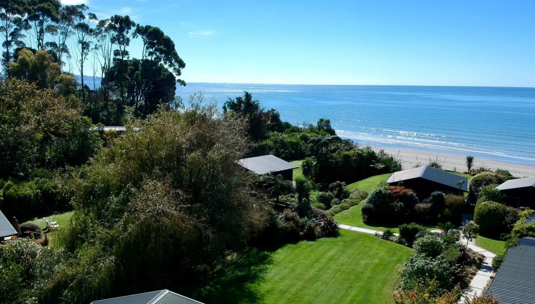 Beachfront villas