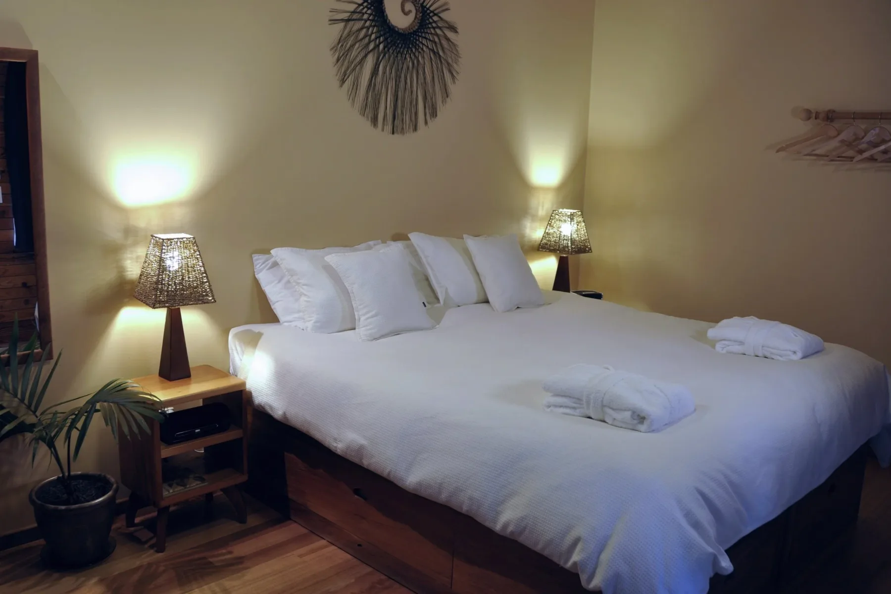 Beachfront Studio bedroom