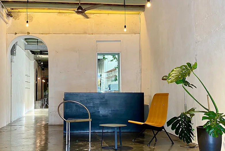 Interior de la casa de huéspedes