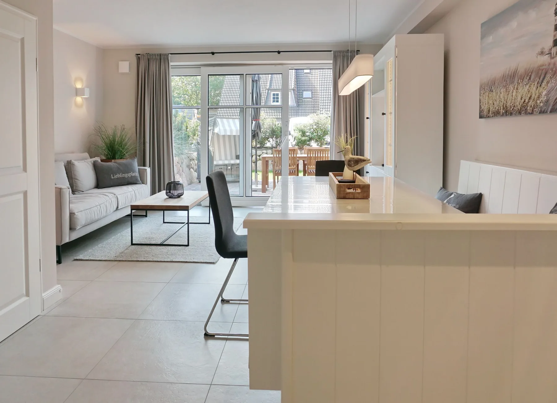 Das Hausteil mit 83 m² ist für bis zu 4 Personen geeignet