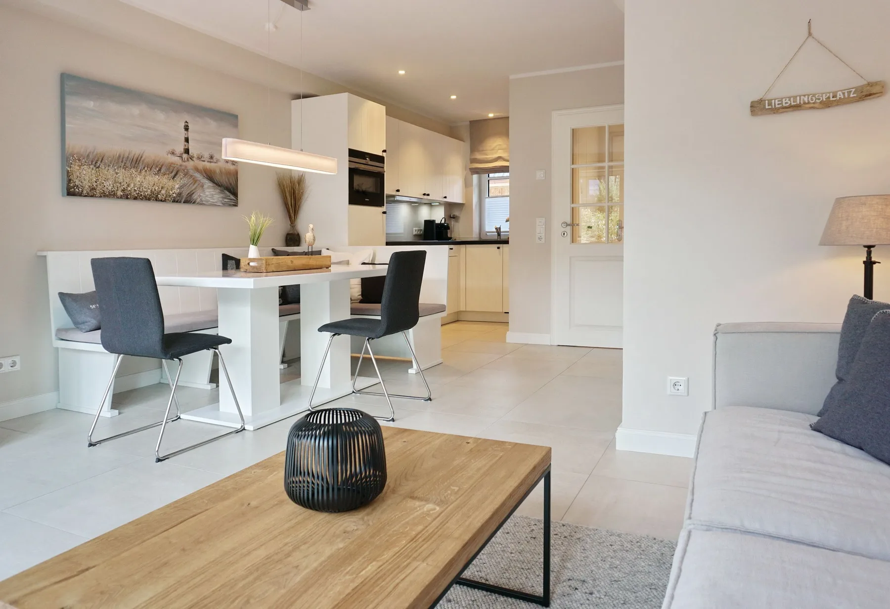 Das Hausteil mit 83 m² ist für bis zu 4 Personen geeignet