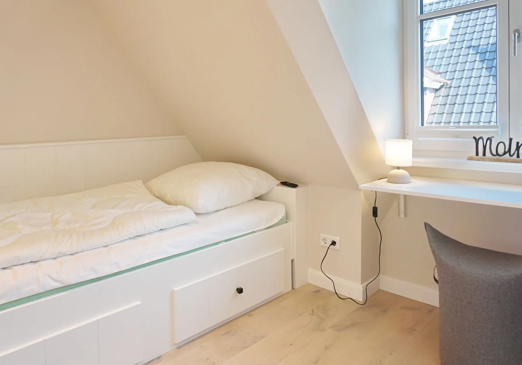 Das Hausteil mit 83 m² ist für bis zu 4 Personen geeignet