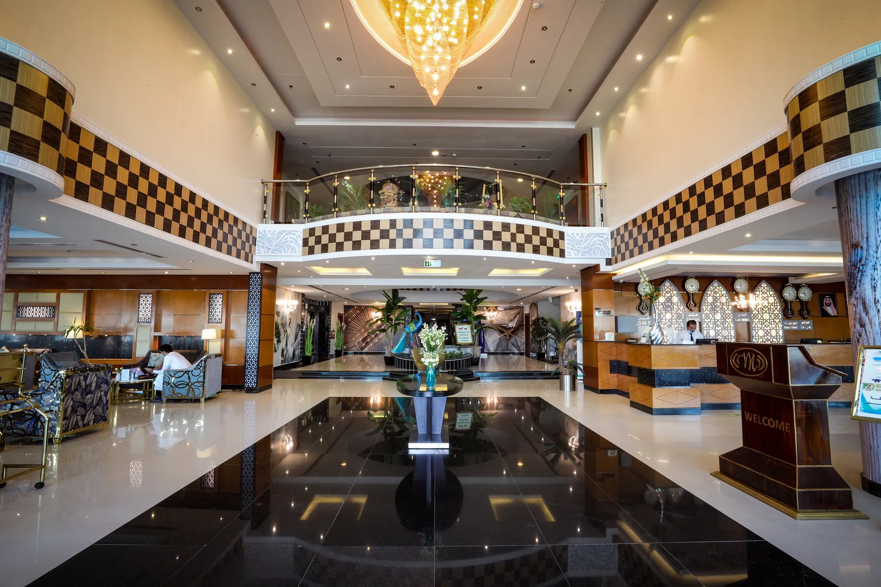 Entrada del hotel