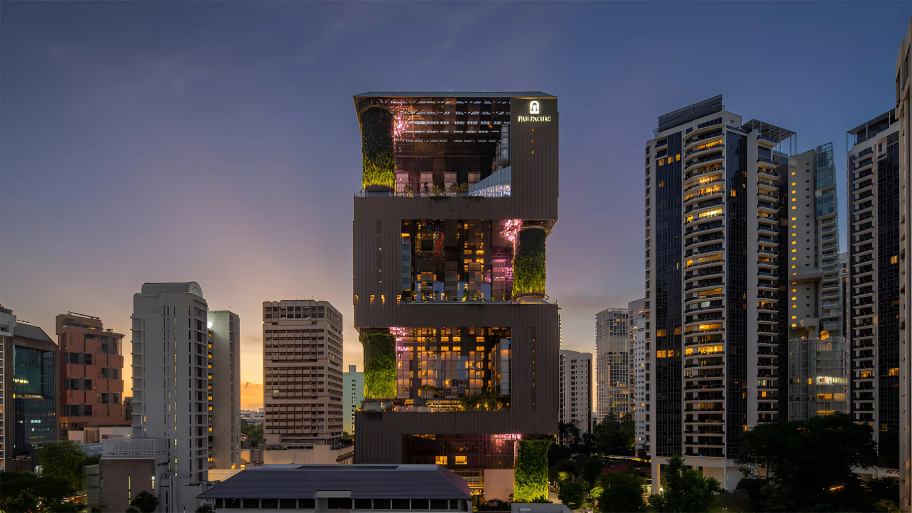 Exterior del Pan Pacific Orchard