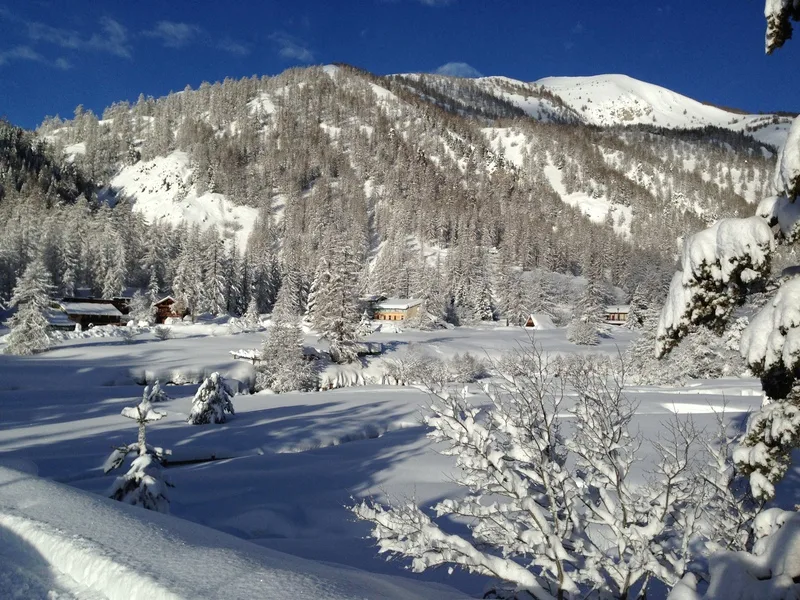 Foto del alojamiento en invierno