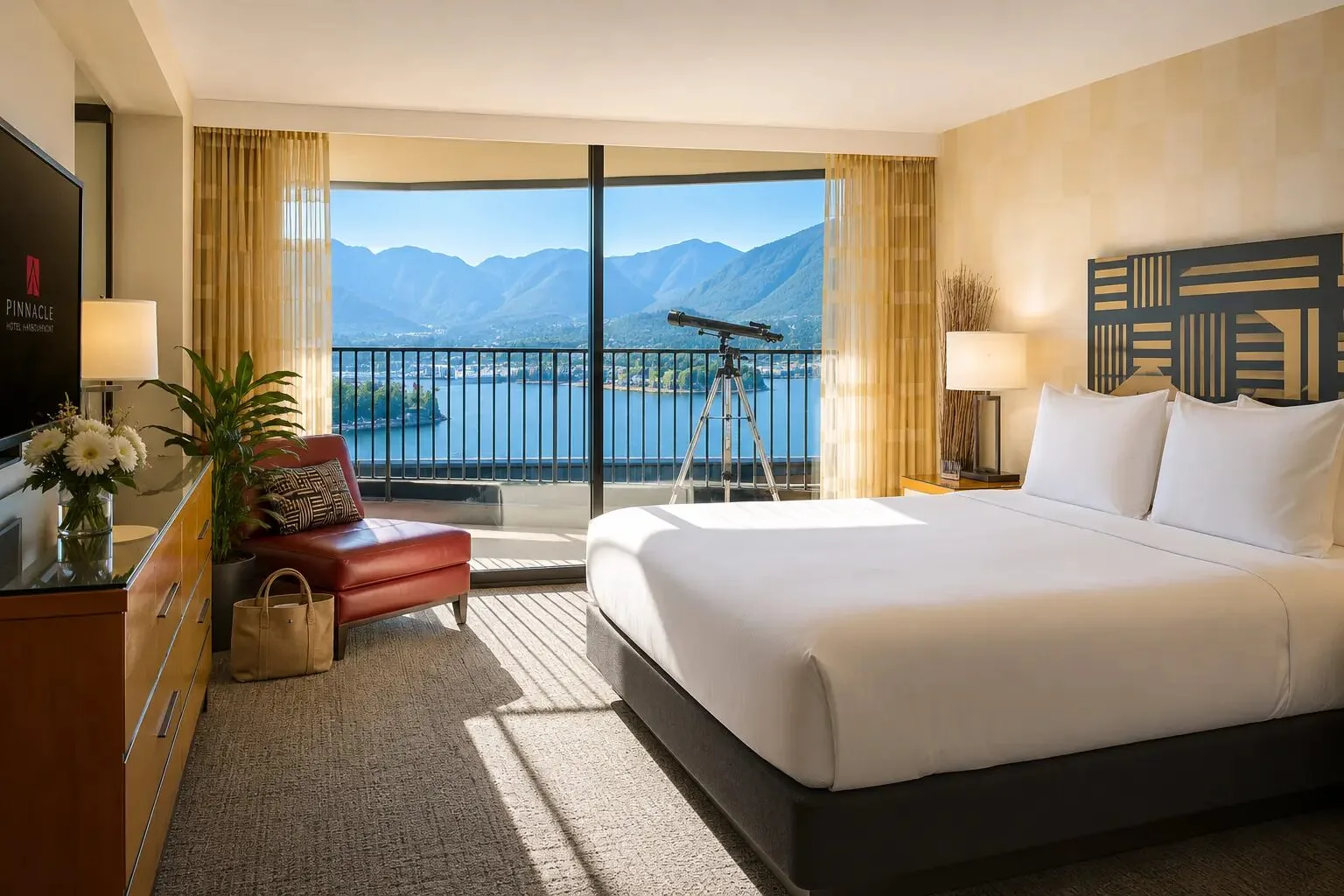 Suite Coal Harbour en Pinnacle Hotel Harbourfront, centro de Vancouver, foto 2